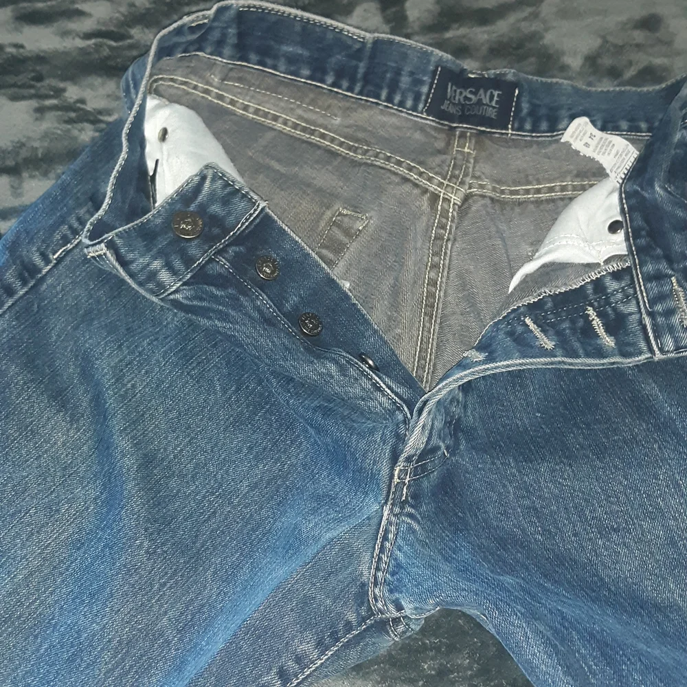 Versace Dark Blue Jeans for Men - Picture 3 of 6